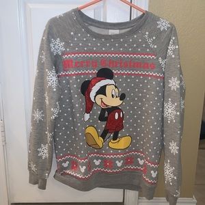Mickey Mouse Ugly Christmas Sweater Crewneck